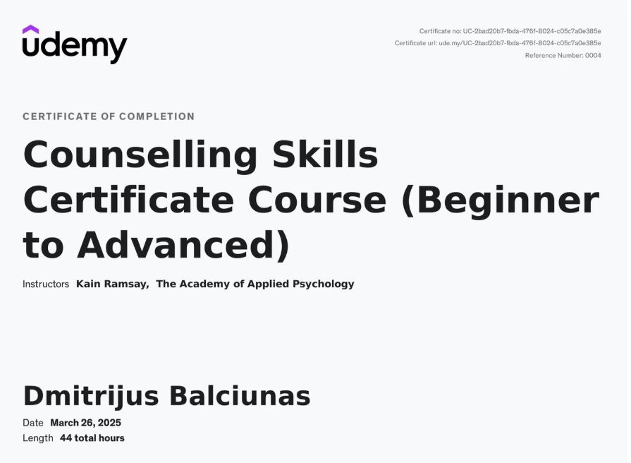 Сертификат 7